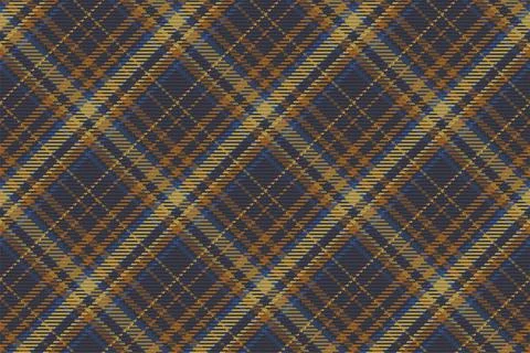 Seamless pattern of scottish tartan plaid. Repeatable background with check f 库存插图