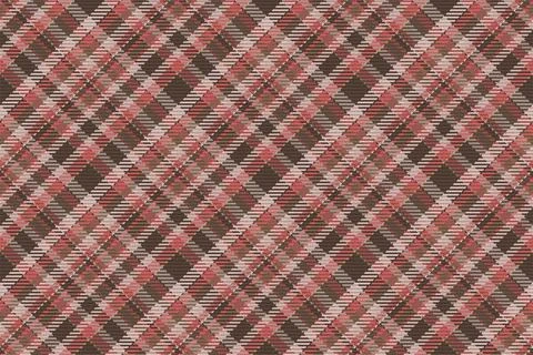 Seamless pattern of scottish tartan plaid. Repeatable background with check f Illustrazione stock