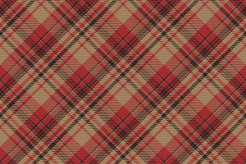 Seamless pattern of scottish tartan plaid. Repeatable background with check f Stockillustratie