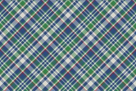 Seamless pattern of scottish tartan plaid. Repeatable background with check f Stock Illustration
