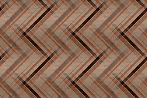 Seamless pattern of scottish tartan plaid. Repeatable background with check f 库存插图