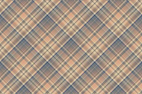 Seamless pattern of scottish tartan plaid. Repeatable background with check f 库存插图