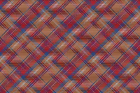 Seamless pattern of scottish tartan plaid. Repeatable background with check f 스톡 일러스트