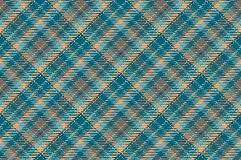 Seamless pattern of scottish tartan plaid. Repeatable background with check f 스톡 일러스트