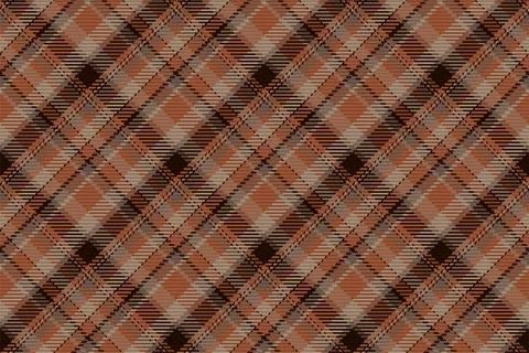 Seamless pattern of scottish tartan plaid. Repeatable background with check f Stock Illustration