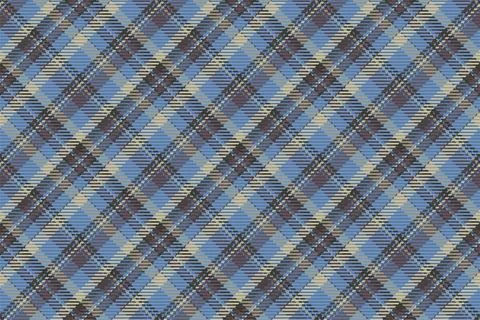 Seamless pattern of scottish tartan plaid. Repeatable background with check f Illustrazione stock