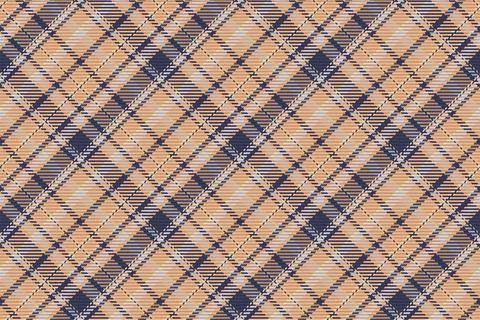 Seamless pattern of scottish tartan plaid. Repeatable background with check f 库存插图