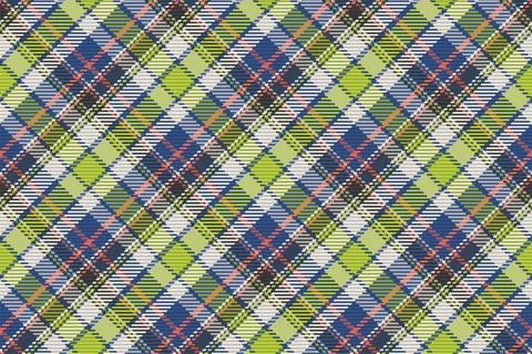 Seamless pattern of scottish tartan plaid. Repeatable background with check f 스톡 일러스트
