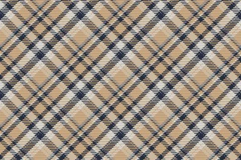 Seamless pattern of scottish tartan plaid. Repeatable background with check f Illustrazione stock