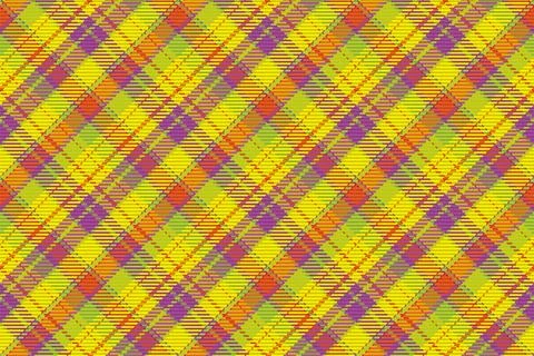 Seamless pattern of scottish tartan plaid. Repeatable background with check f Illustrazione stock