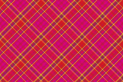 Seamless pattern of scottish tartan plaid. Repeatable background with check f 库存插图