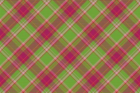 Seamless pattern of scottish tartan plaid. Repeatable background with check f Illustrazione stock