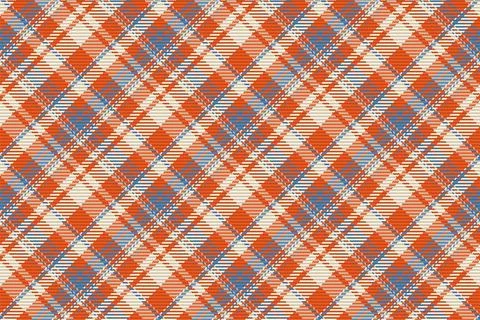 Seamless pattern of scottish tartan plaid. Repeatable background with check f Illustrazione stock