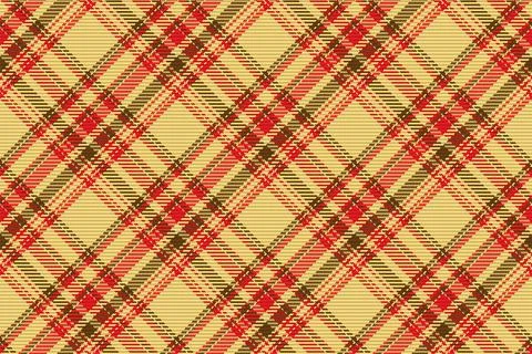 Seamless pattern of scottish tartan plaid. Repeatable background with check f Stockillustratie