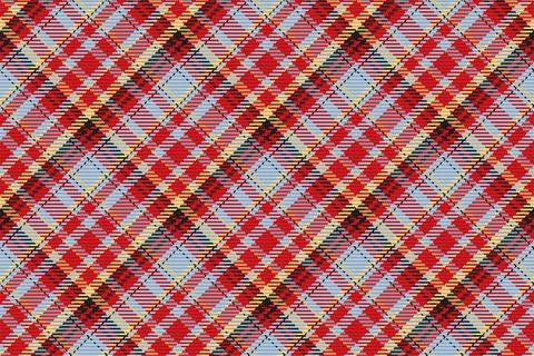 Seamless pattern of scottish tartan plaid. Repeatable background with check f イラスト素材