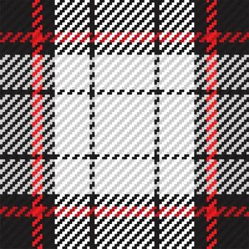 Seamless pattern of scottish tartan plaid. Repeatable background with check f Stockillustratie