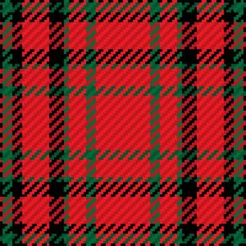 Seamless pattern of scottish tartan plaid. Repeatable background with check f Illustrazione stock