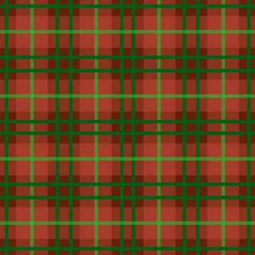 Seamless pattern of scottish tartan plaid, check fabric texture. Flat backdro Stock Illustration