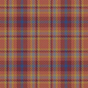 Seamless pattern of scottish tartan plaid. Repeatable background with check f 스톡 일러스트