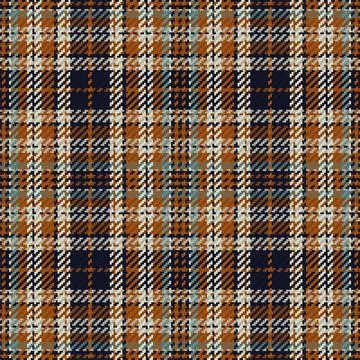 Seamless pattern of scottish tartan plaid. Repeatable background with check f Illustrazione stock