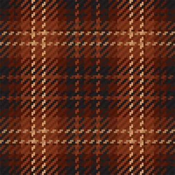 Seamless pattern of scottish tartan plaid. Repeatable background with check.. Illustrazione stock