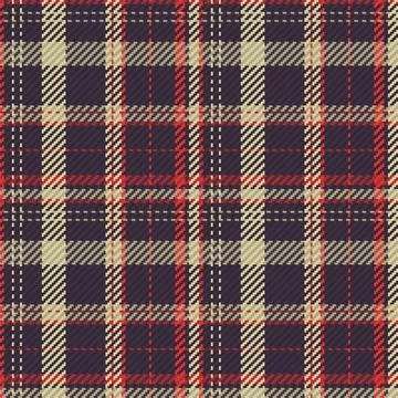 Seamless pattern of scottish tartan plaid. Repeatable background with check.. Stock Illustration