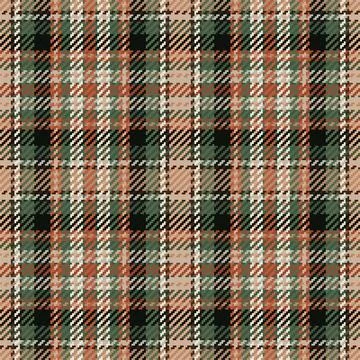 Seamless pattern of scottish tartan plaid. Repeatable background with check.. Illustrazione stock