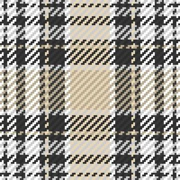 Seamless pattern of scottish tartan plaid. Repeatable background with check.. 스톡 일러스트