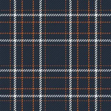 Seamless pattern of scottish tartan plaid. Repeatable background with check.. Illustrazione stock