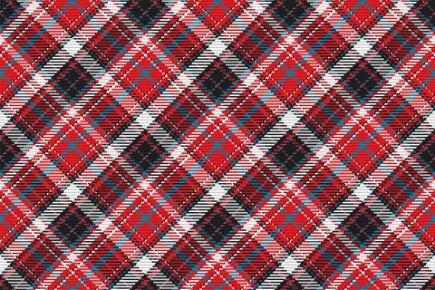 Seamless pattern of scottish tartan plaid. Repeatable background with check.. イラスト素材