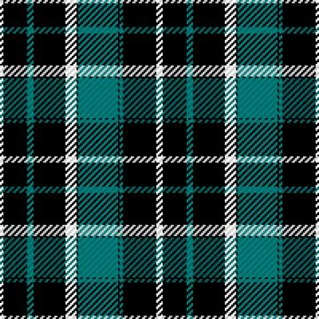 Seamless pattern of scottish tartan plaid. Repeatable background with check.. 库存插图
