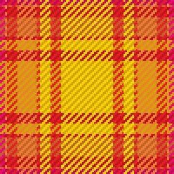 Seamless pattern of scottish tartan plaid. Repeatable background with check f Stock Illustration