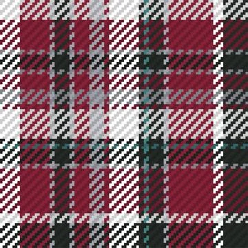 Seamless pattern of scottish tartan plaid. Repeatable background with check.. イラスト素材