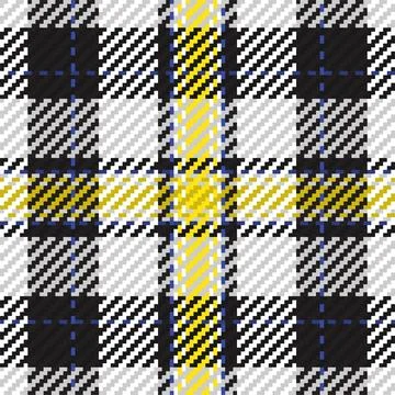 Seamless pattern of scottish tartan plaid. Repeatable background with check.. Stock Illustration