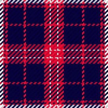 Seamless pattern of scottish tartan plaid. Repeatable background with check.. 스톡 일러스트
