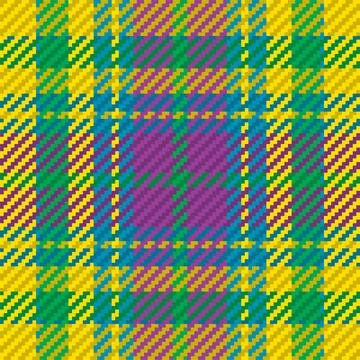 Seamless pattern of scottish tartan plaid. Repeatable background with check f Stock Illustration