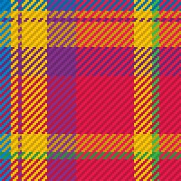 Seamless pattern of scottish tartan plaid. Repeatable background with check f Illustrazione stock