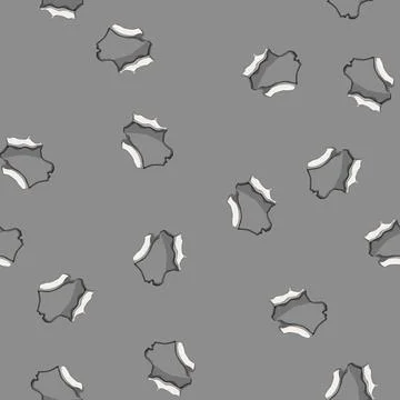 Seamless pattern scrap torn paper cartoon vector Stock Illustration