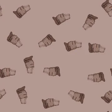 Seamless pattern sea aquarium stone cartoon vector イラスト素材