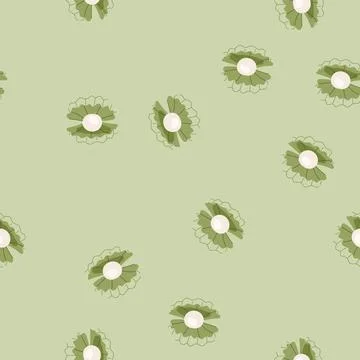 Seamless pattern sea shell pearl cartoon vector 스톡 일러스트