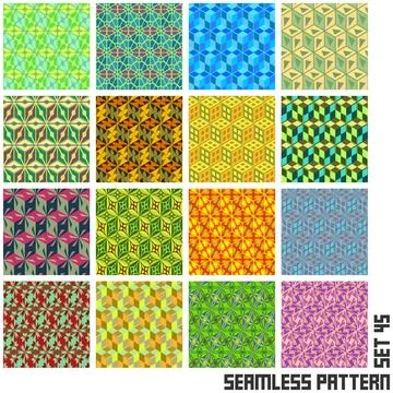 Seamless pattern. Seamless pattern. Abstract background. Great collection.... Foto stock