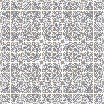 Seamless pattern Seamless pattern with floral motifs on gradient backgroun... Stock Photos