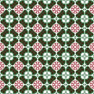 Seamless pattern Seamless pattern with floral motifs on gradient backgroun... Stock Photos