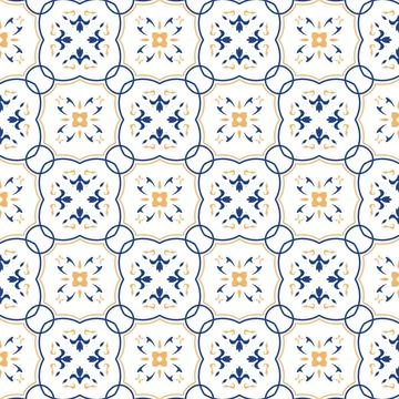 Seamless pattern Seamless pattern with floral motifs on gradient backgroun... 스톡 사진