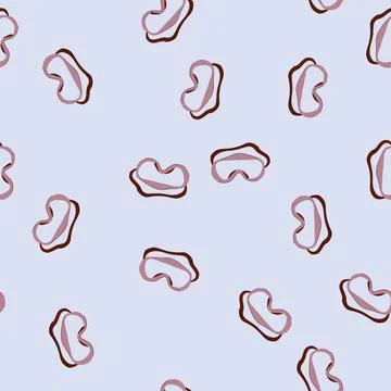 Seamless pattern secure safety glasses medical cartoon vector イラスト素材