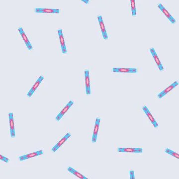 Seamless pattern security event bracelet cartoon vector Stock Illustration