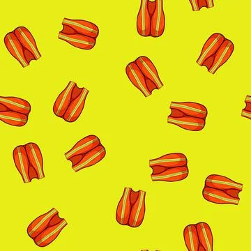 Seamless pattern security safe vest cartoon vector Stock Illustration
