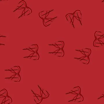 Seamless pattern seductive bra sexy cartoon vector Stock Illustration
