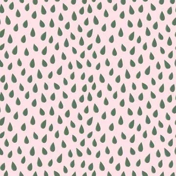 Seamless pattern with seeds Stock Illustration