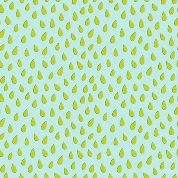 Seamless pattern with seeds Stock Illustration
